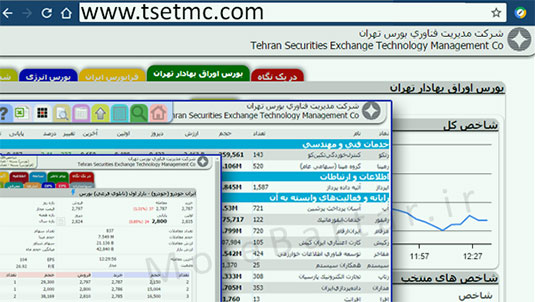 سایت بورس یا سایت فناوری بورس تهران